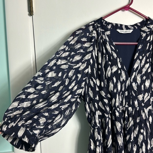 Amanda Uprichard Diego Midi Printed Dress Size Small - Picture 6 of 12